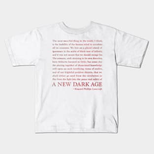 a new dark age Kids T-Shirt